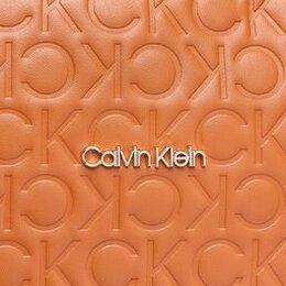 Calvin Klein: Коричневый рюкзак Campus