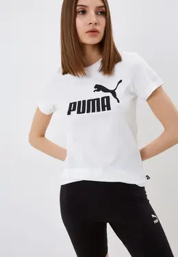 PUMA: Белая футболка