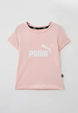 PUMA: Розовая футболка