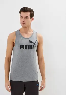 PUMA: Серая майка 