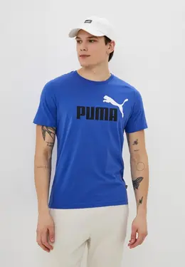 PUMA: Синяя футболка