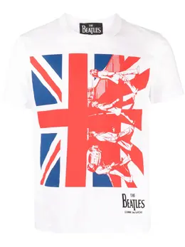 The Beatles X Comme Des Garçons: Хлопковая футболка 