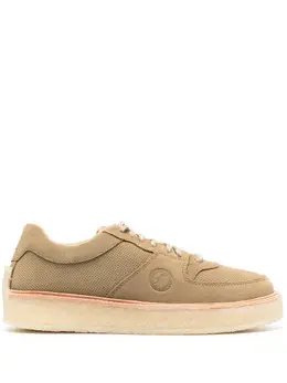 Clarks Originals: Коричневые кроссовки 