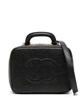 CHANEL Pre-Owned: Чёрная сумка 