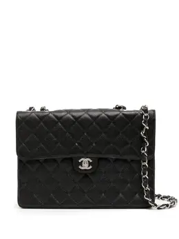 CHANEL Pre-Owned: Чёрная сумка 