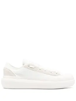 Y-3: Белые кроссовки 