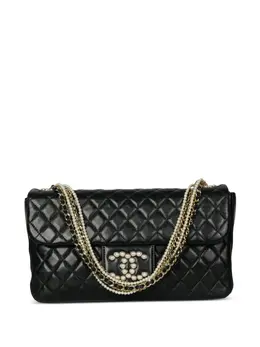 CHANEL Pre-Owned: Чёрная сумка