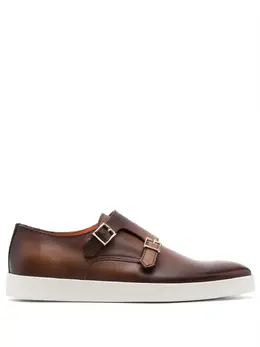 Santoni: Чёрные туфли 