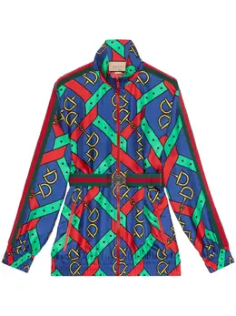 Gucci: Куртка Signature с принтом