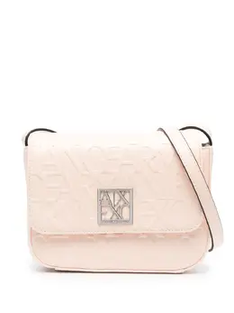 Armani Exchange: Розовая сумка 