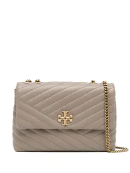 Tory Burch: Светлая сумка  Kira Chevron