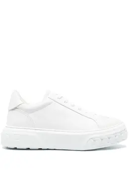 Casadei: Белые кроссовки 