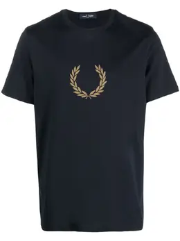 Fred Perry: Футболка с принтом