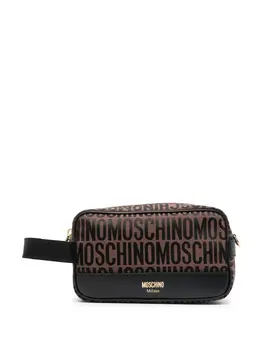 Moschino: Сумка с принтом 