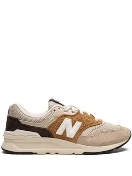 New Balance: Бежевые кроссовки  997