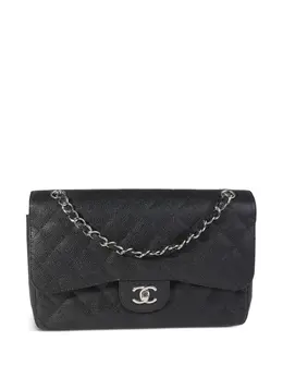 CHANEL Pre-Owned: Чёрная сумка 