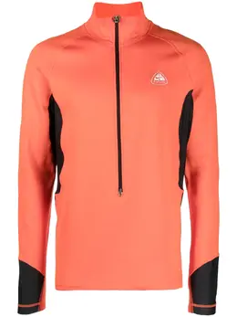 Nike: Оранжевый свитшот 