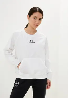 Under Armour: Белый свитшот 