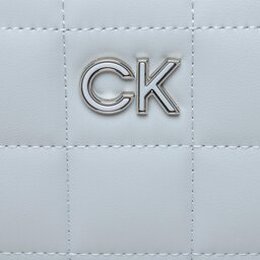 Calvin Klein: Голубая сумка