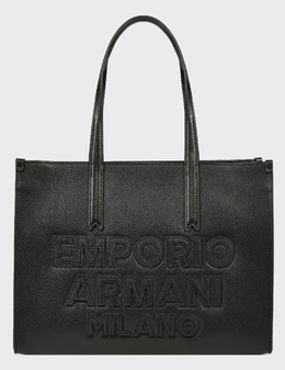 EMPORIO ARMANI: Чёрная сумка 