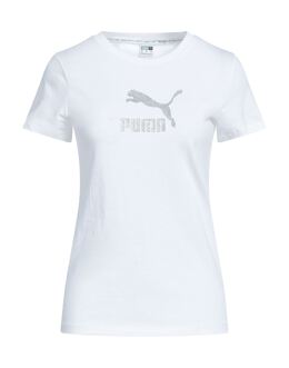 PUMA: Белая футболка 