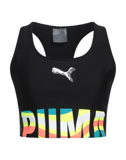 PUMA: Топ с принтом 