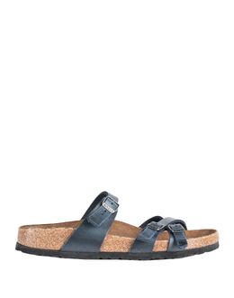 BIRKENSTOCK: Голубые сандалии 