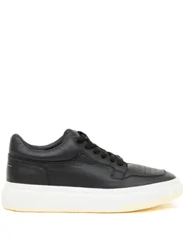 MM6 Maison Margiela: Чёрные кроссовки 