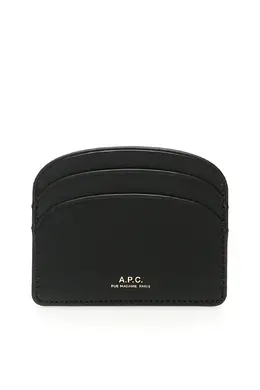 A.p.c.: Чёрный картхолдер  Demi Lune