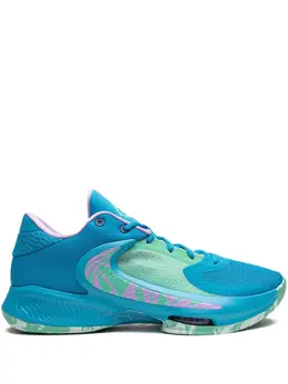 Nike: Голубые кроссовки 