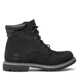 Timberland: Чёрные ботинки