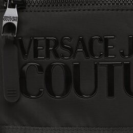 Versace Jeans Couture: Чёрная сумка