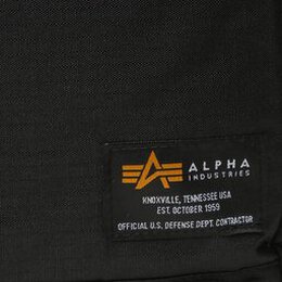 Alpha Industries: Чёрный рюкзак