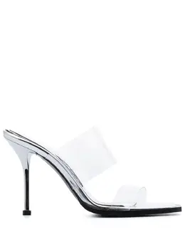 Alexander McQueen: Прозрачные сандалии 