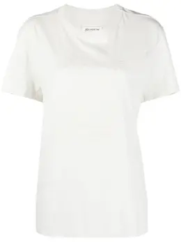 Maison Margiela: Хлопковая футболка  Numbers