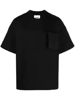 Jil Sander: Футболка с карманами 