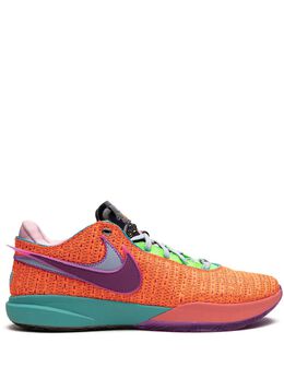 Nike: Оранжевые кроссовки 