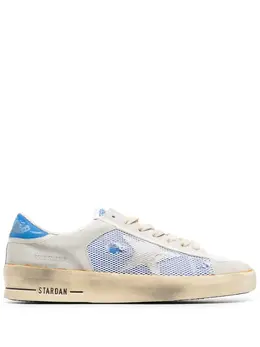 Golden Goose: Белые кроссовки  Stardan