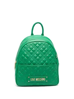 Love Moschino: Зелёный рюкзак