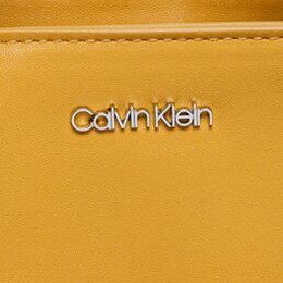 Calvin Klein: Жёлтая сумка