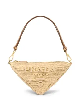 Prada: Бежевая сумка 