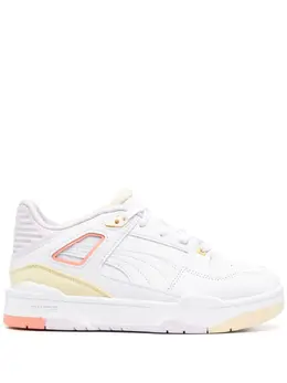 PUMA: Белые кроссовки  Slipstream