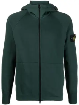 Stone Island: Зелёная толстовка 