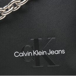 Calvin Klein Jeans: Чёрная сумка