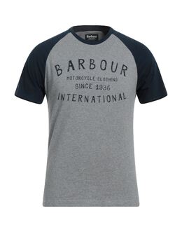 BARBOUR: Футболка с принтом 