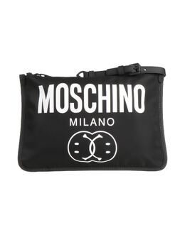 MOSCHINO: Сумка с принтом 