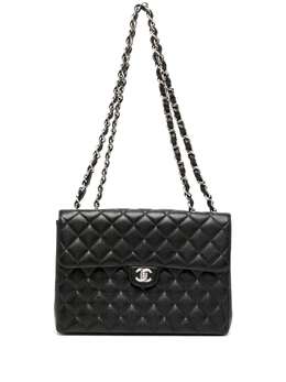 CHANEL Pre-Owned: Чёрная сумка 