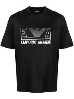 Emporio Armani: Футболка с принтом