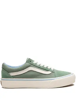 Vans: Зелёные кроссовки  Old Skool