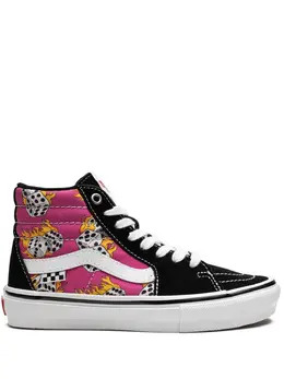 Vans: Чёрные кроссовки  Sk8-Hi